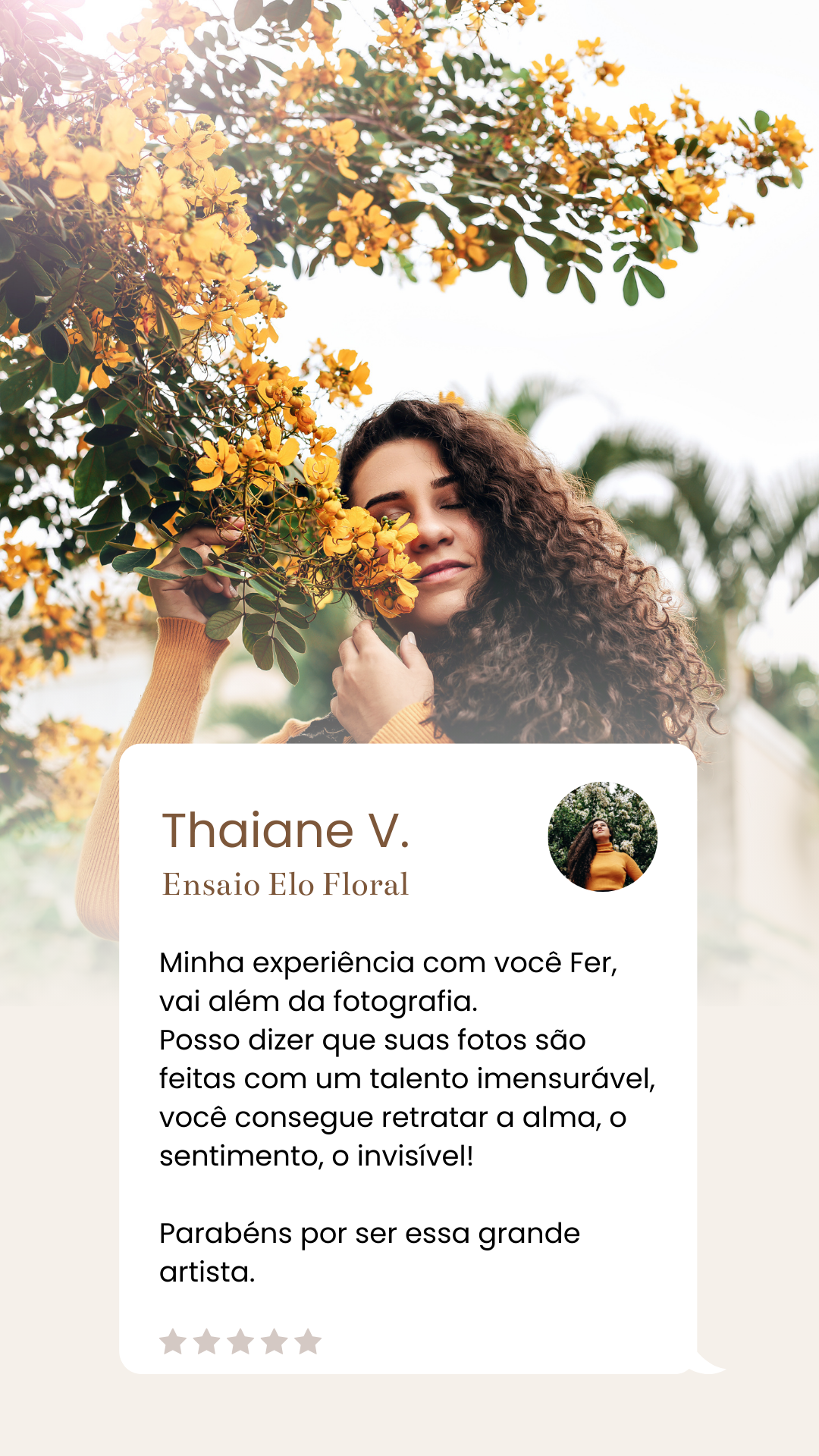 depoimento thaiane vieira